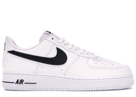 nike airforce zwart met wit|zwarte air force 1.